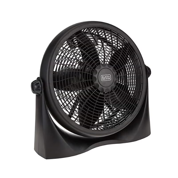 BLACK+DECKER Box Fan 16 Inch FB1620SA-B5 Black