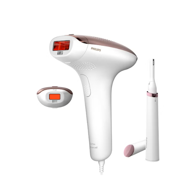Philips Lumea IPL Hair Removal 7000 Series Skintone Sensor White Rose Gold