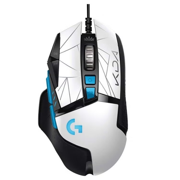 Logitech G502 HERO High Performance Wired Gaming Mouse – LOL K/DA 2.0 White Edition