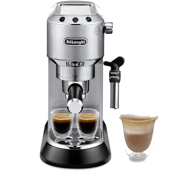 De'Longhi Dedica Arte Pump Espresso Coffee Machine 1.1 L 1350 W EC885.M Metal