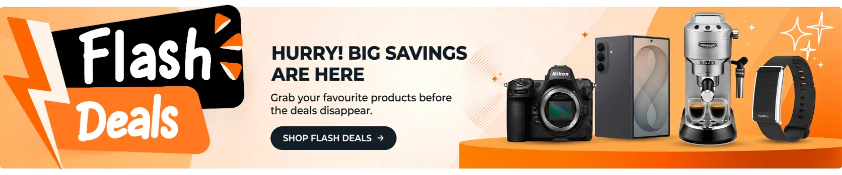 Flash Sale Banner