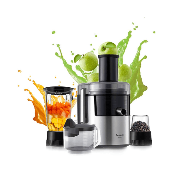 Panasonic 3-In-1 Juice Extractor 800 W Mj-dj31 Silver/Black