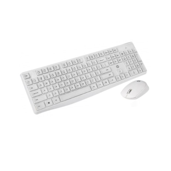 HP Wireless USB Keyboard and Mouse Combo CS10 - White
