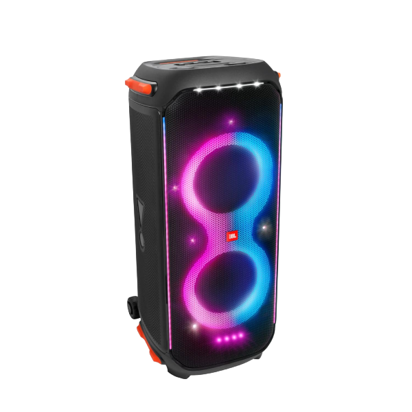 JBL Partybox 710 Party Speaker With 800W Rms Powerful Sound - Built In Lights - Splashproof - Guitar & Mic Inputs JBLPARTYBOX710EU Black
