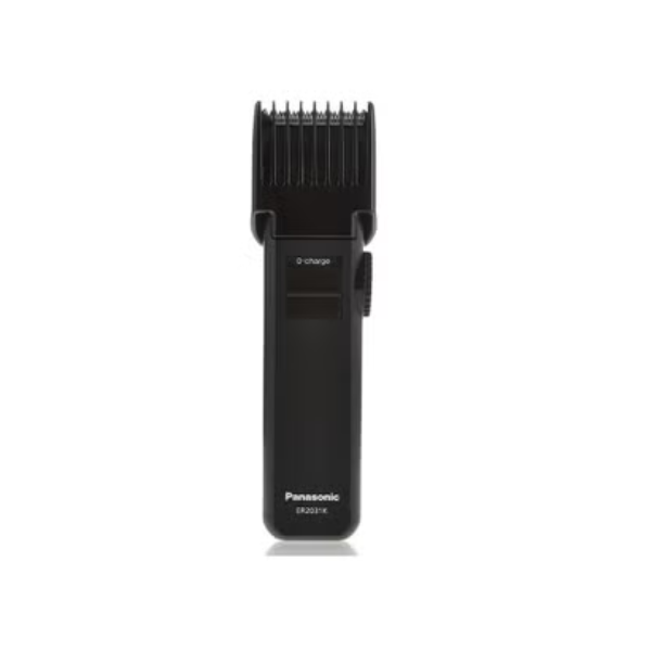 Panasonic  Rechargeable Wet/Dry Beard & Hair Trimmer, 12 Lengths, 40 Min Run Time ER2031 Black